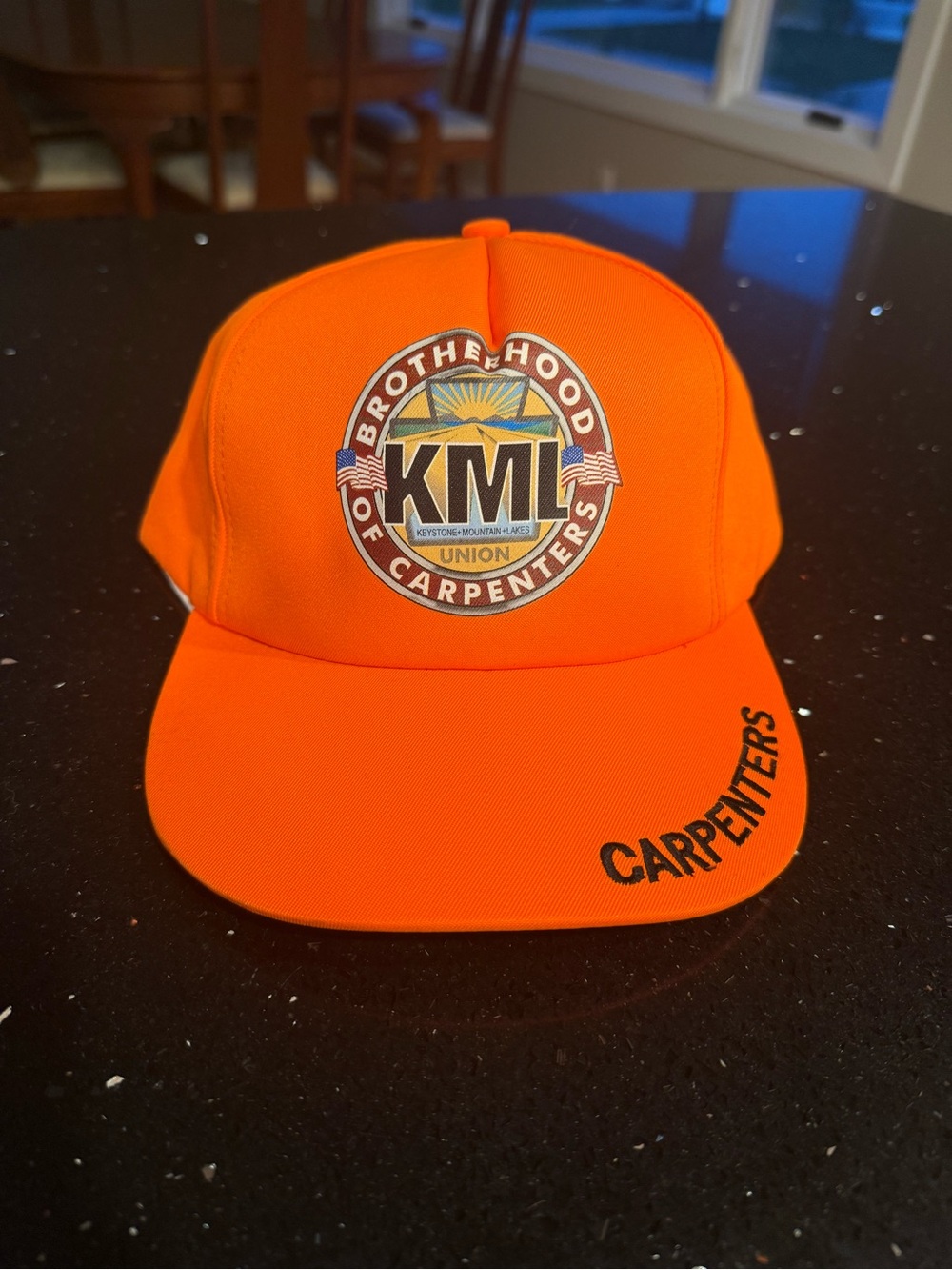 KML Brotherhood of Carpenters Union Hat
